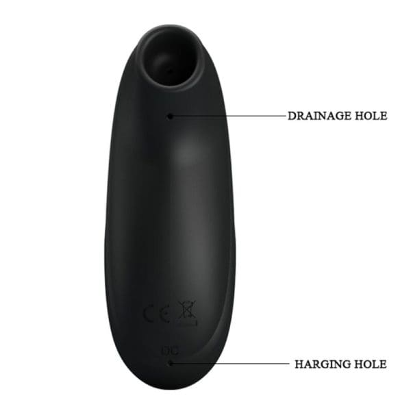 PRETTY LOVE - BLACK RECHARGEABLE LUXURY SUCTION MASSAGER 7